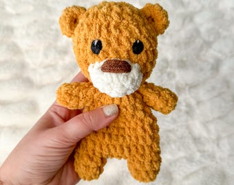 Crochet Plush Buddy Bear Amigurumi Pattern