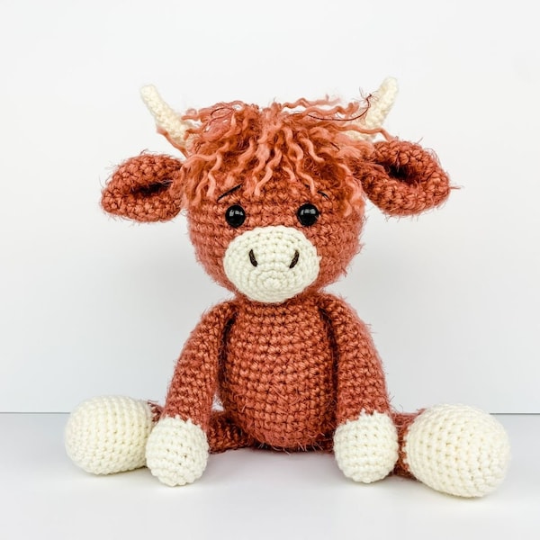 Crochet Yak Amigurumi Pattern