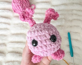 No-Sew Love Bug Valentine Crochet Amigurumi Pattern