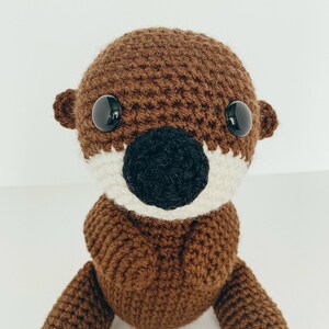 Crochet Otter Pattern Crochet Otter PATTERN ONLY Amigurumi Otter Pattern Baby Toy Stuffed Toy Otter image 2