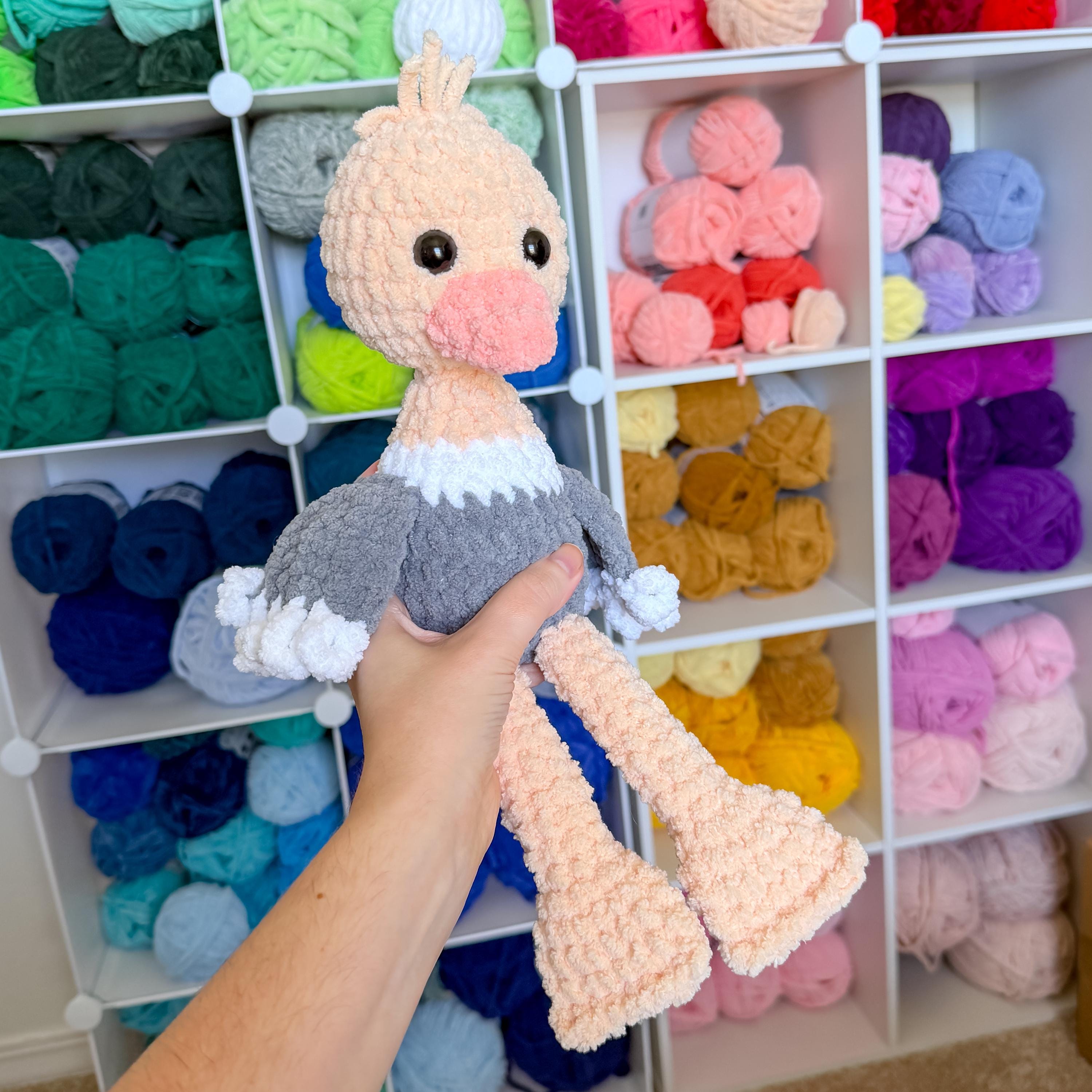 39 Plushie Crochet Patterns for Soft, Cuddly Amigurumi Makes 38 Plush Ostrich Crochet Amigurumi