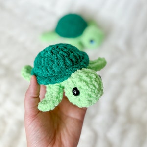 No Sew Crochet Baby Turtle Pattern