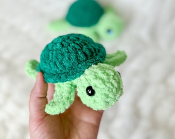 No Sew Crochet Baby Turtle Pattern