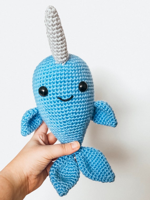 Crochet Narwhal Pattern| Amigurumi Narwhal| Crochet Narwhal Toy