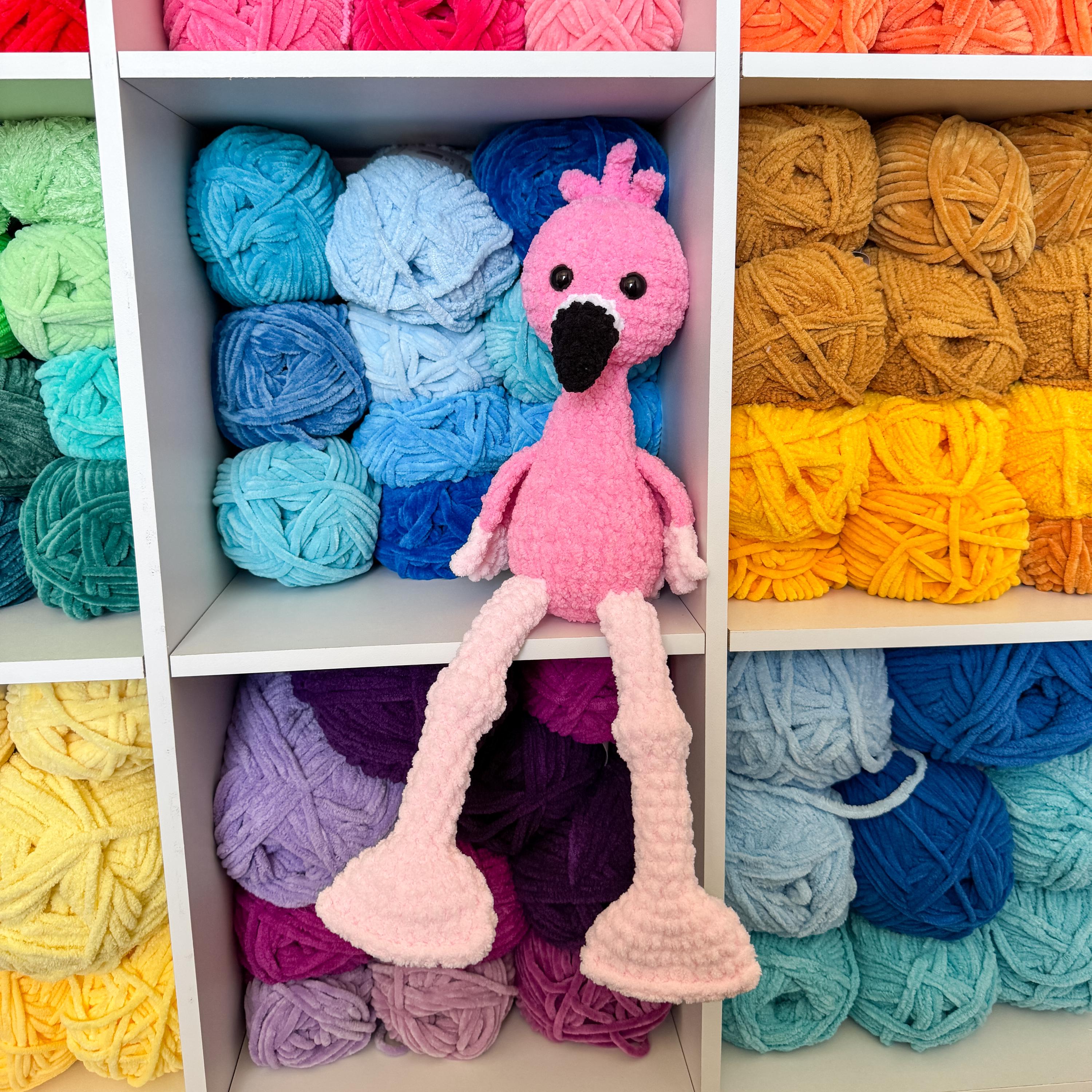 38 Flamingo Crochet Patterns to Add Tropical Charm to Your Handmade Collection 19 Amigurumi Plush Flamingo Crochet