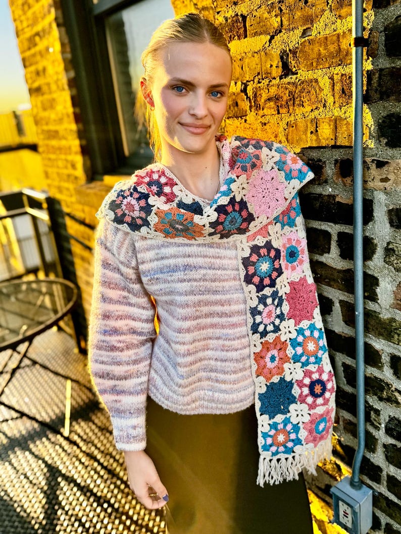Crochet Scarf Pattern PDF + Video | Textured Chic Crochet Scarf | DIY ...
