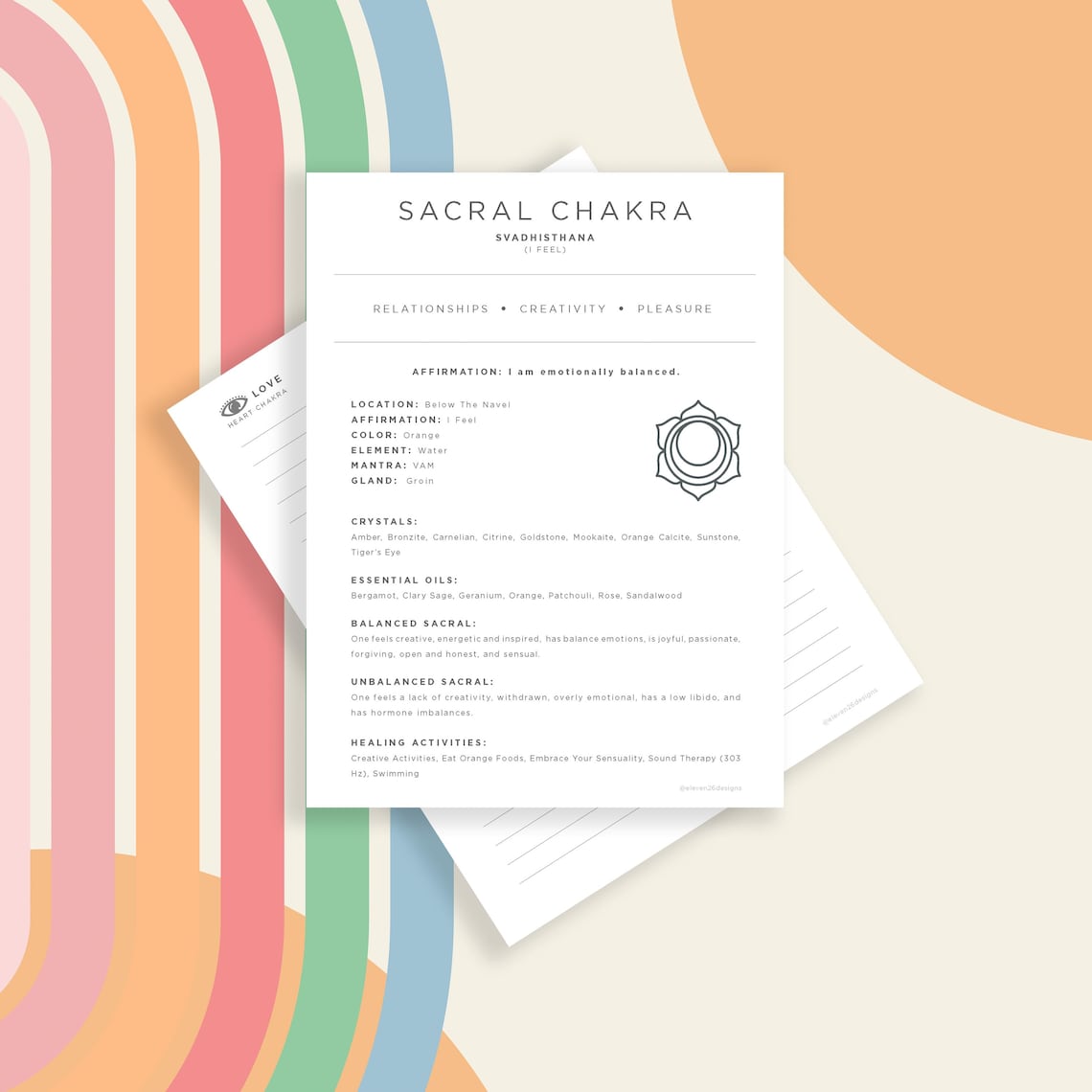 Printable Chakra Workbook | Chakra Healing Worksheets | Chakra Healing ...