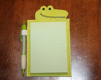 Alligator Notepad