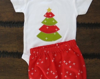 summer baby christmas outfit