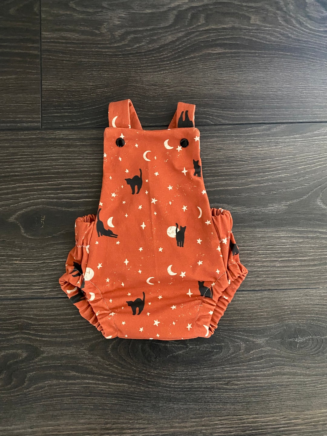 Romper For Newborn Baby In Lovely Cat Printed Design Pink Color