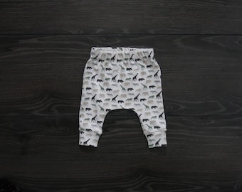 Pantalones de bebé: Pantalones harem safari