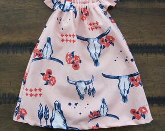Boho baby clothes / Organic baby clothes / Boho baby dress / Flutter sleeve dress / Baby girl dress / Girl seaside dress / Toddler dress