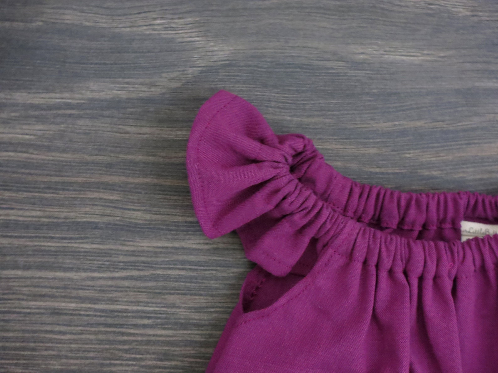 Baby Girl Clothes / Purple Baby Dress / Organic Baby Clothes / Etsy