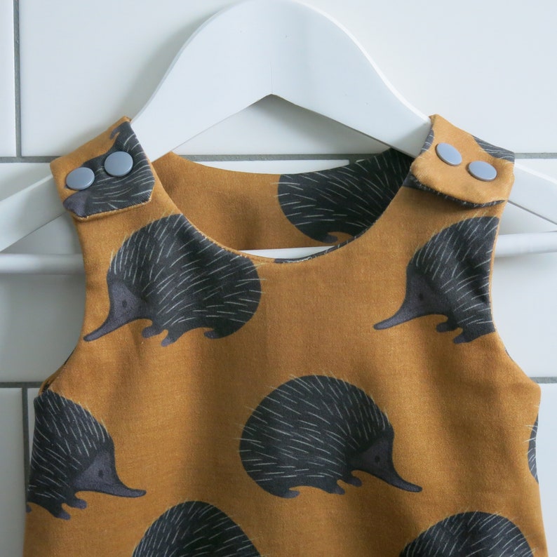 Echidna Baby Romper / Australian Baby Clothes / Organic Baby Etsy Australia