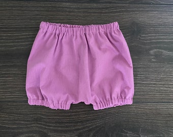 Organic Baby Bloomers / Unisex bubble bloomers / organic cotton  / Baby girl clothes  / Baby boy clothes / summer baby clothes