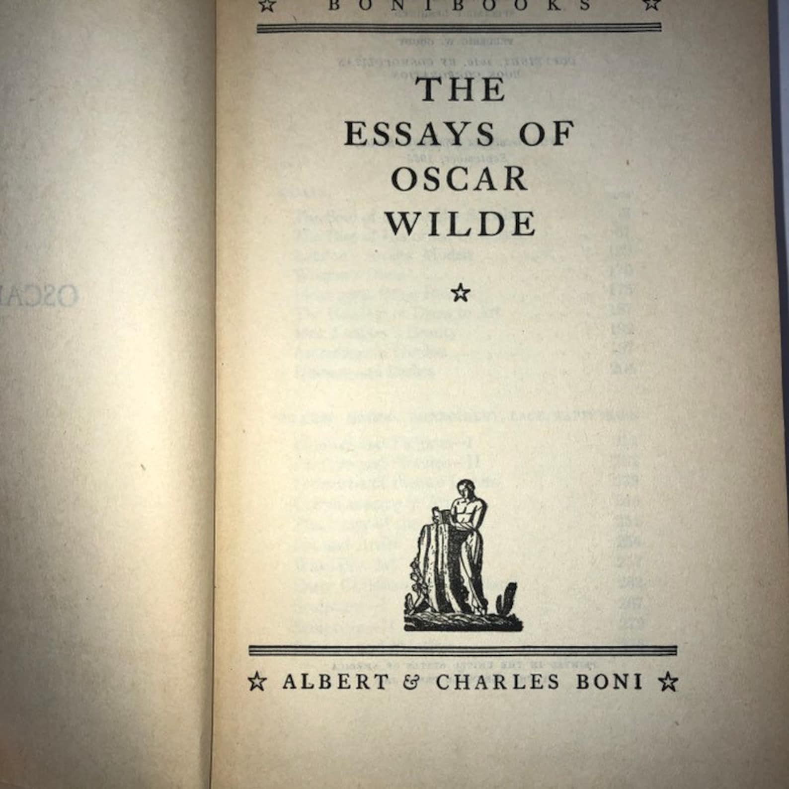 essays of oscar wilde