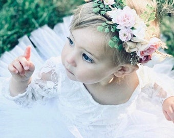etsy baby flower crown
