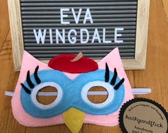 Eva Wingdale OWL felt mask