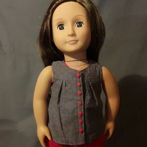 Two piece outfit for 18 inch doll
