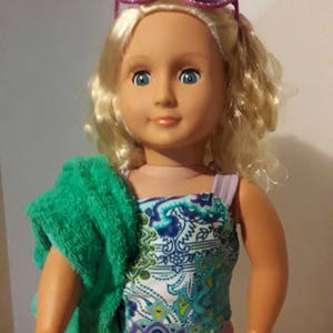 18 inch doll swimsuit
