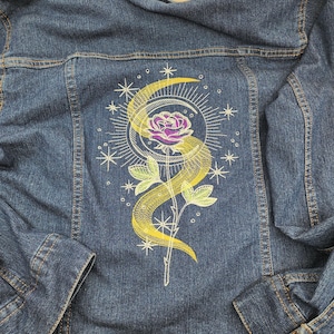 Vintage Embroider Faded Coat - Etsy
