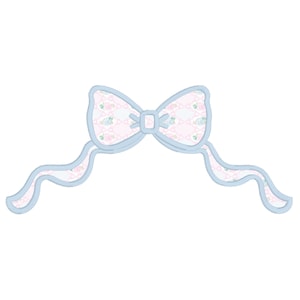Bordado de apliques de arco formal, design de apliques, apliques de bordado de arco, coquete, design de bordado grandmillennial