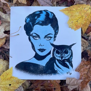 Vintage Halloween, Retro Comic Art, Vintage Comic Art, Retro Decor, Retro Print, Retro Wall Art, Comic Art, Pop Art, Pop Art Print