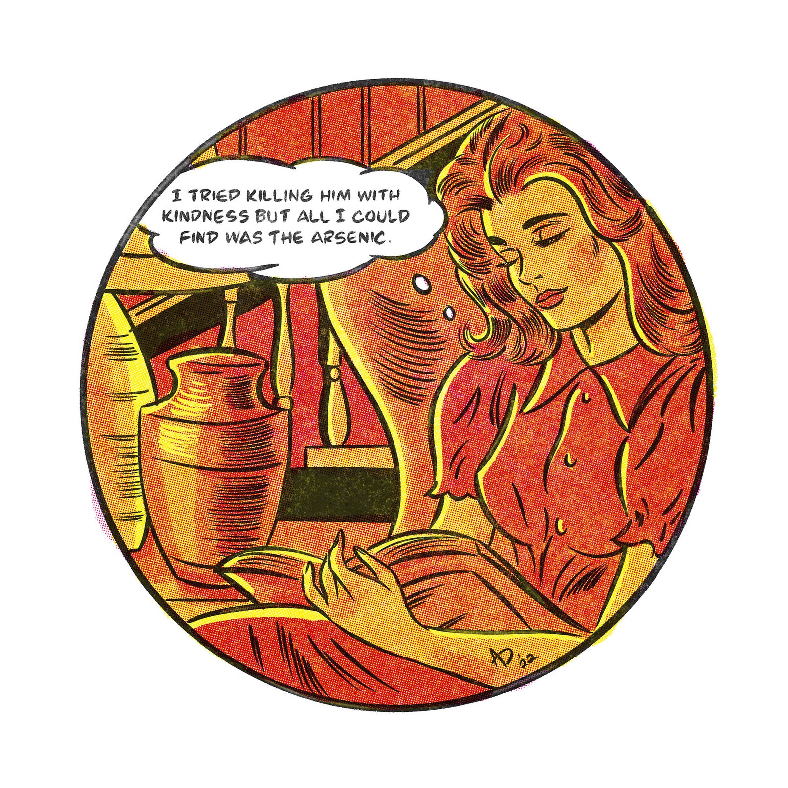 Comic Girl Pop Art Print Retro Comic Art Print Vintage Etsy