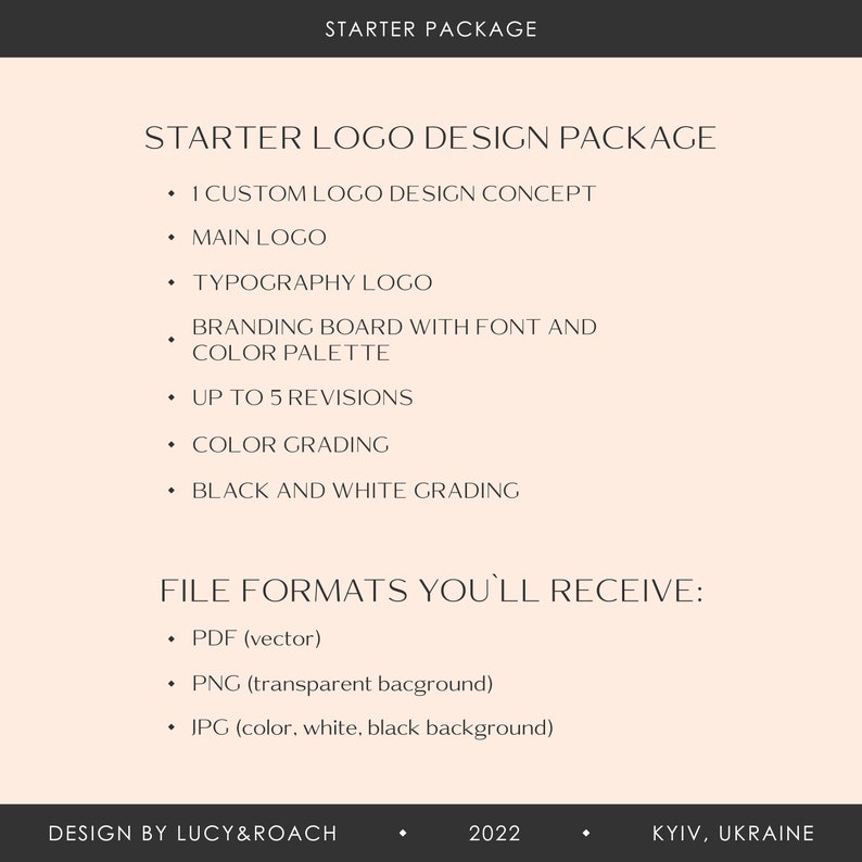 Custom Logo Design for Small Business Custom Unique Minimalist - Etsy