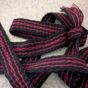 Cinturón tejido con cuerno de pólvora métis, banda para sombrero, hombre de montaña, cargador de avancarga, encuentro