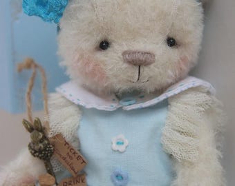 Alicia - Oso de peluche de artista - Oso de peluche de colección