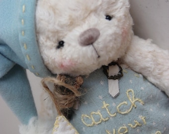 Sebastian - Artist teddy bear - Collectible teddy