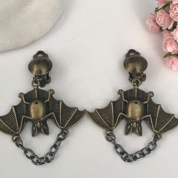 Clips d'oreilles chauve-souris