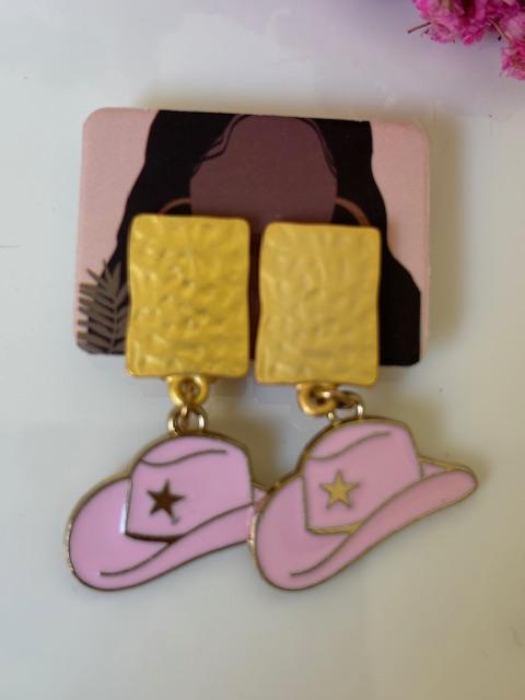 Boucles D'oreille Country Western USA - Marque La Joya - Argent - Neuves Avec étiquettes