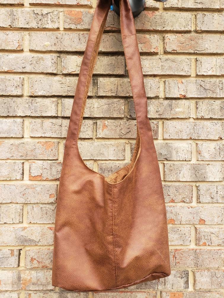 Hogsback Leather Custom Soft Leather Hobo Bag, Lambskin Hobo Bag, Crossbody Bags ...