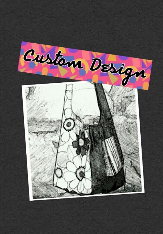 Bolso hobo con diseño Bolsos personalizados