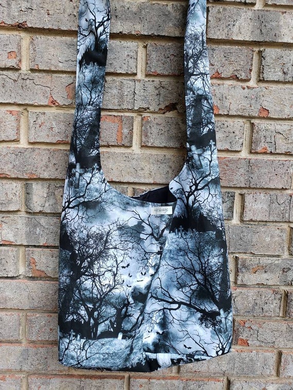 Goth hobo bag sales