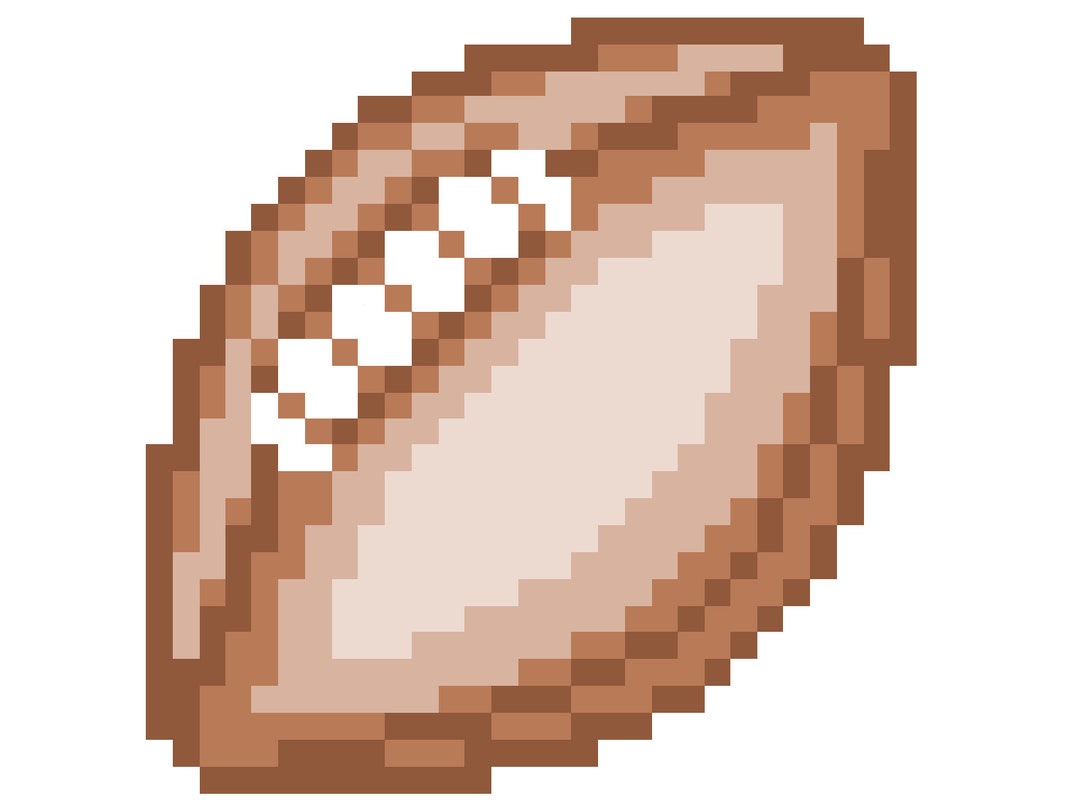 Football Pixel Quilt Pattern - PDF Download - Etsy