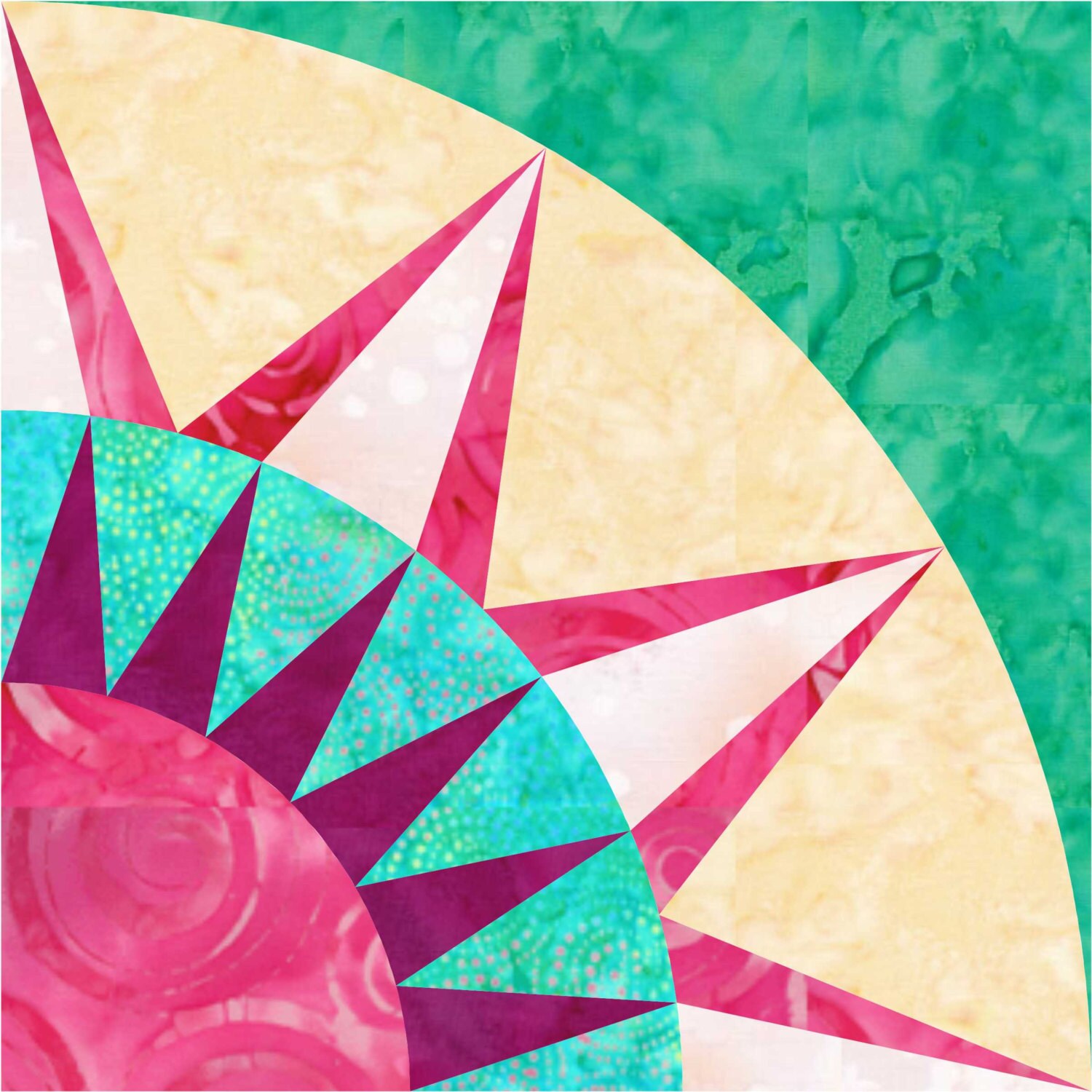 NEW YORK BEAUTY Quilt Pattern Instant Download Paper Pieced Etsy New york beauty