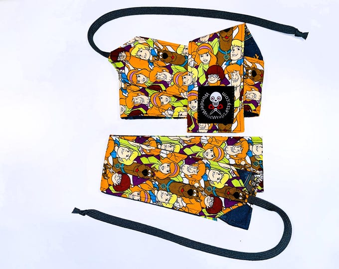 Scooby Doo, Wrist Wraps, WOD, Weightlifting, Athletic, 80s