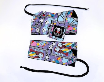 Nightmare Before Christmas, Wrist Wraps, WOD, Weightlifting, Athletic, Jack Skellington, Sally