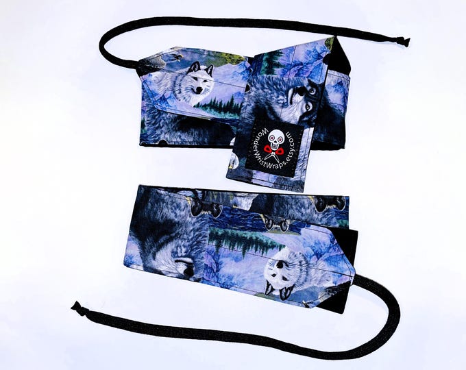 Three Wolves, Alaskan, Wrist Wraps, WOD, Weightlifting, Athletic