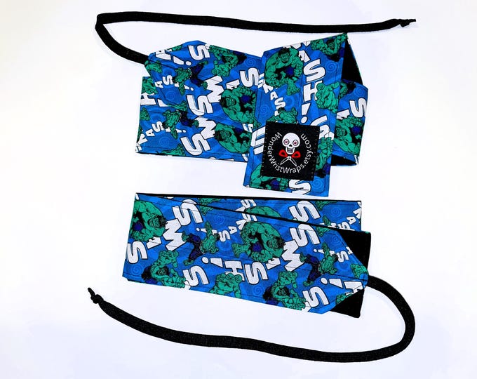 Hulk, Wrist Wrap, WOD, Weightlifting, Athletic, Incredible Hulk, Smash