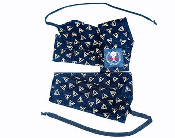 Harry Potter, Symbol of the Deathly Hollows, Wrist Wraps, WOD, Weightlifting, Athletic