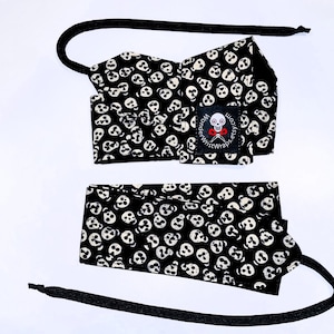 Skull Wrist Wraps, WOD, Weightlifting, Athletic