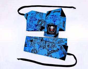 DC Comic Wrist Wraps, WOD, Weightlifting, Athletic, DC Comics, Super Hero