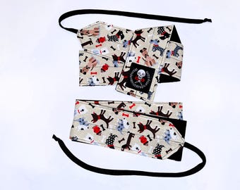 Dog Wrist Wraps, WOD, Weightlifting, Athletic Puppy, Doggo,