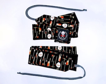 Halloween Michael Myers Wrist Wraps, WOD, Weightlifting, Athletic