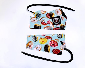 Donut Wrist Wraps, Snack, WOD, Weightlifting, Athletic Pole Fitness