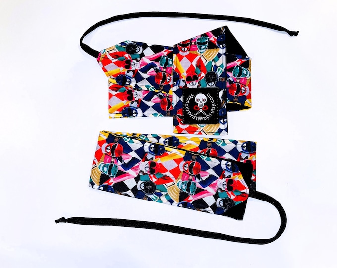 Power Rangers, Wrist Wraps, WOD, Weightlifting, Athletic